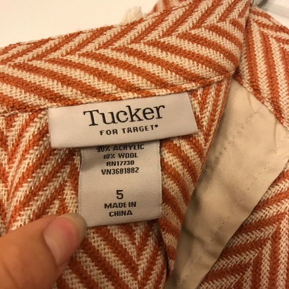 NWT Tucker for Target Tweed Herringbone Skirt - Picture 7 of 8